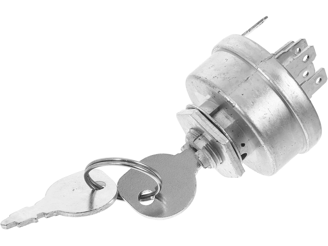 Interruptor De Ignição E Partida Am38227 Para Cortador De Grama Com Chave