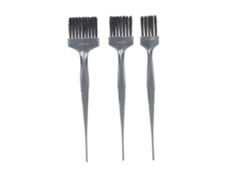 Pincel De Tintura De Cabelo Portátil Para Barbearia E Salão Ferramenta De Estilo Com 3 Peças