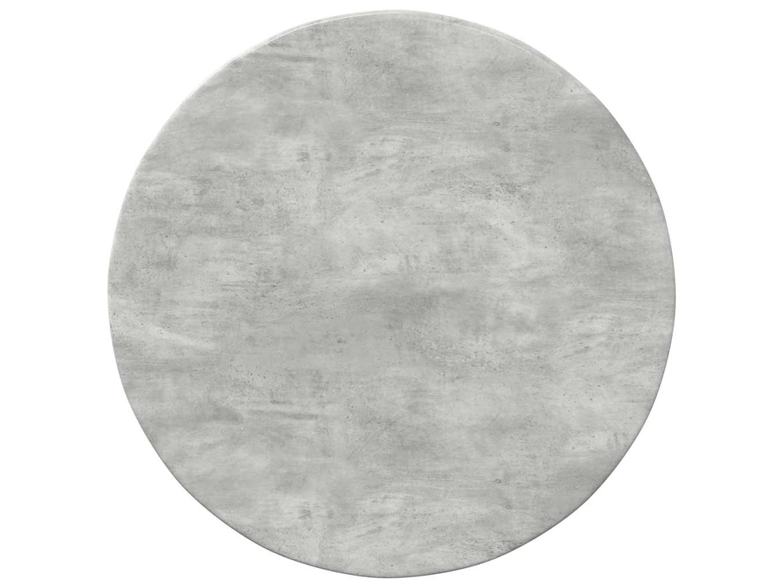 Conjunto 1 Tampo De Mesa Vidaxl Cinzento Derivados De Madeira (ø 40 X 1,5 Cm)