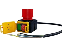 Disjuntor Eletromagnético Trifásico Industrial Koa7 De 400v Com Terminais Entrada Direta E Proteção Ip54 Para Operação