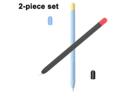 Capa De Silicone 2 Peças Para Apple Pencil 2ª Geração E Ipad Pro