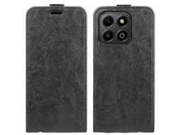 Capa De Celular De Couro Com Flip Vertical E Textura R64