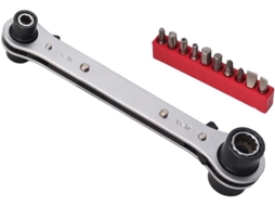 Chave De Dupla 3/16", 1/4", 5/16" E 3/8", 45 Em Aço, Para Ar