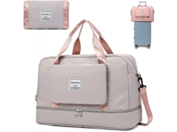 2026-bolsa Viaje Plegable Knowledee Separación Seco/húmedo Impermeable Gran Capacidad Ylp Caqui