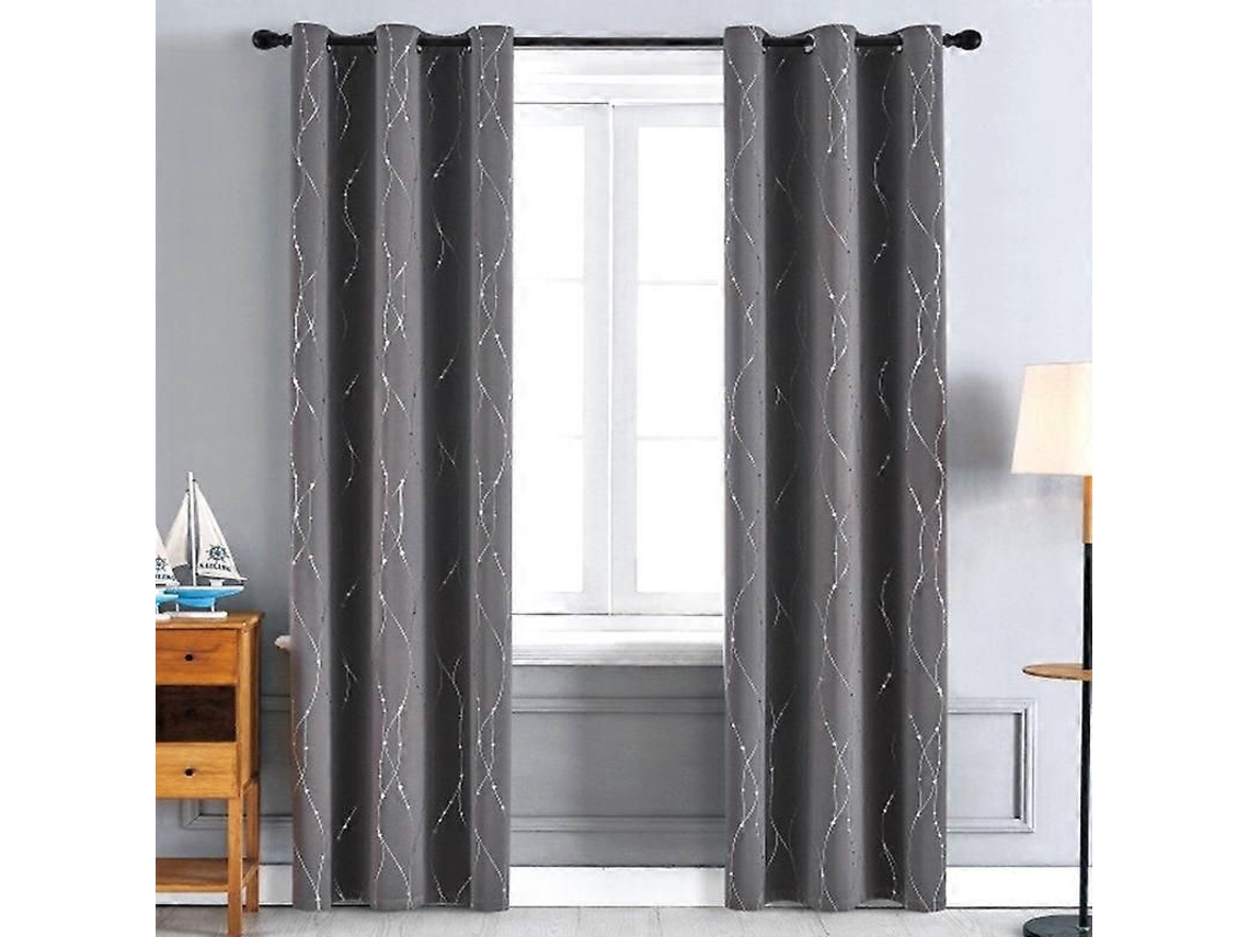 Cortinas Blackout De 84 Polegadas De Comprimento, Térmicas
