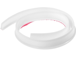 Fita Adesiva De Silicone Branca Impermeável De 1 Metro Para Banheiro.