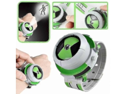 Relógio Projetor Ben 10 Força Alienígena, Pulseira Omnitrix Iluminadora, Brinquedo Para Presente Db Aquaforge