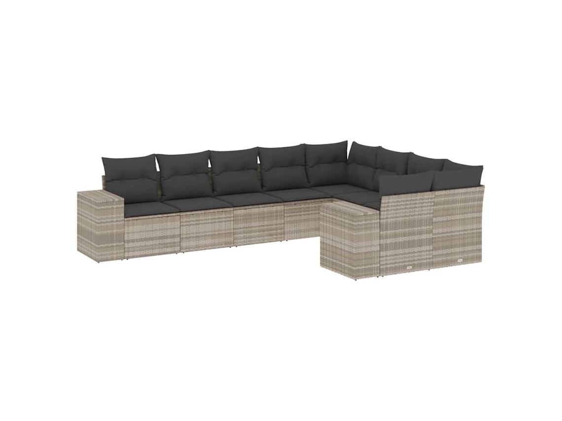 Garden Sofa Set, Garden Sofa Sets Vidaxl Cinzeto Rattan / Vime (n/a)