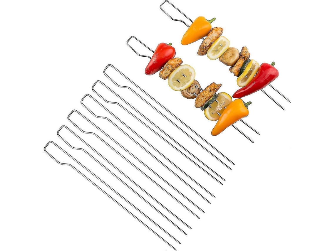 Conjunto De 8 Espetos Para Churrasco