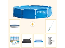 Intex Piscina Com Estrutura Redonda - 366x76 Cm - 7-peças S20429