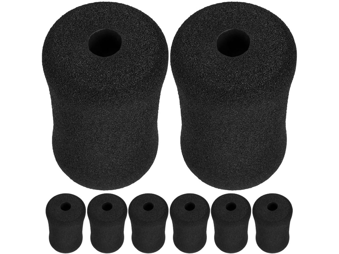 Conjunto De 8 Esponjas Para Barra Ginástica, Acessório Treino