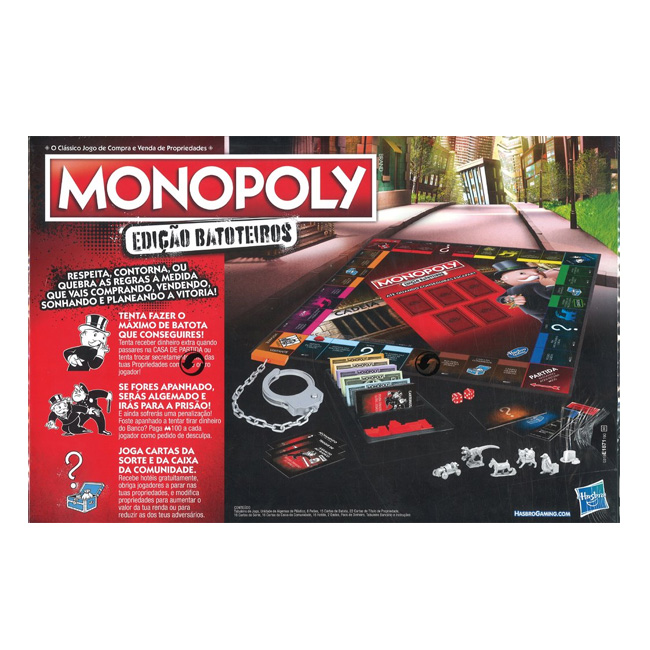 Jogo Educativo HASBRO Monopoly Batoteiros (Idade Mínima: 8 Anos