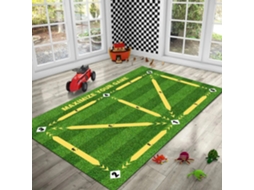 Tapete De Treino De Futebol De Interior Dobrável, Resistente E Antiderrapante (amarelo, 60 X 90 Cm) Para Crianças.