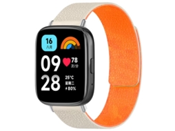 Bracelete para Redmi Watch 3 Active / Lite XIAOMOYU em Silicone Magnético com Textura de Lichia Laranja Starlight