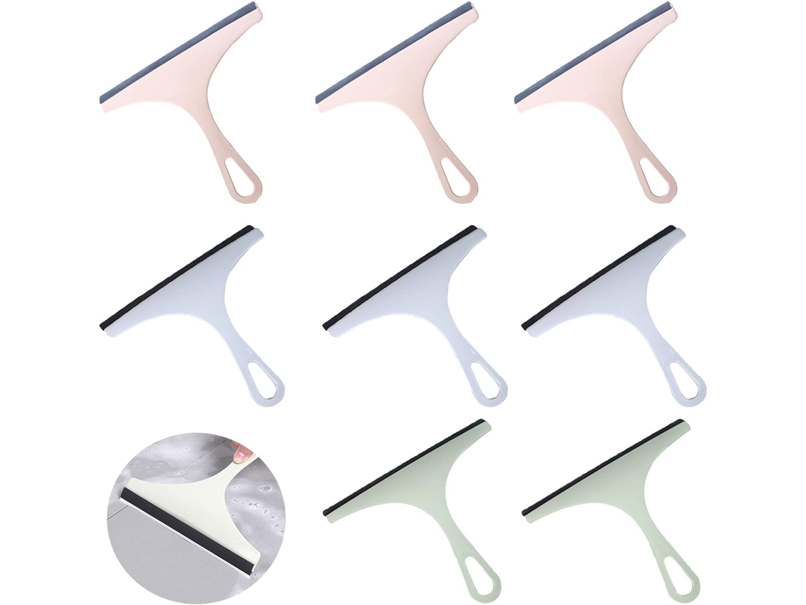 Raspador De Silicone Para Chuveiro, Rodo Para Janelas, Vidros, Box De Chuveiro, Para-brisas, Raspador De Janelas