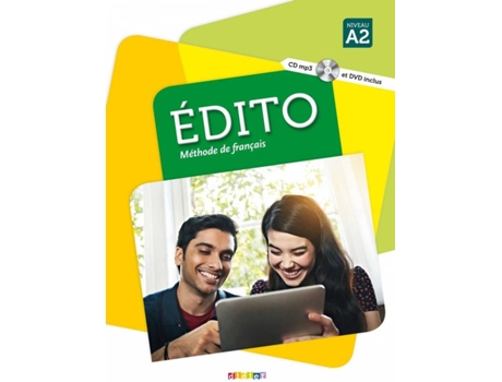 Livro Edito A2 Eleve+Dvdr de Élodie Heu (Francês)