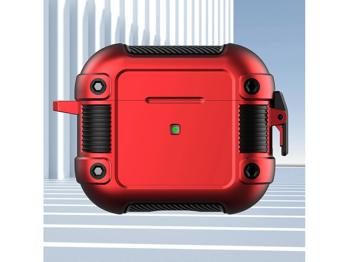 Capa Protetora Tank Tpu+pc para Fones de Ouvido Sem Fio Airpods 3 GIECY