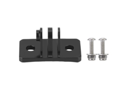 Skydiving Helmet Fixed Mount Holder Adapter For Gopro 7 6 5 4 Action Cameras LAXISCREED (black)