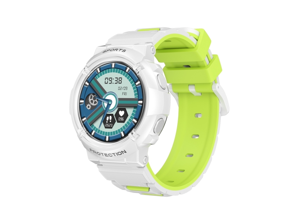 (branco) Smartwatch Infantil Com Tela Redonda De 1,2 Polegadas, Classificação Ip68 E Suporte Para Monitoramento Do Sono.