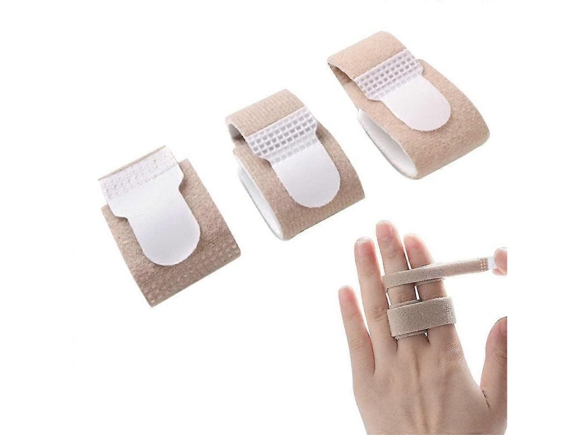 Apoios para Dedos YURU, Bandagens Buddy para Dedos Martelo, Artrite, Encurvados e Quebrados