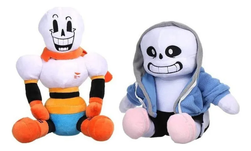 Boneco De Pelúcia Papiro Sans Da Undertale, 2 Unidadesvayotoy