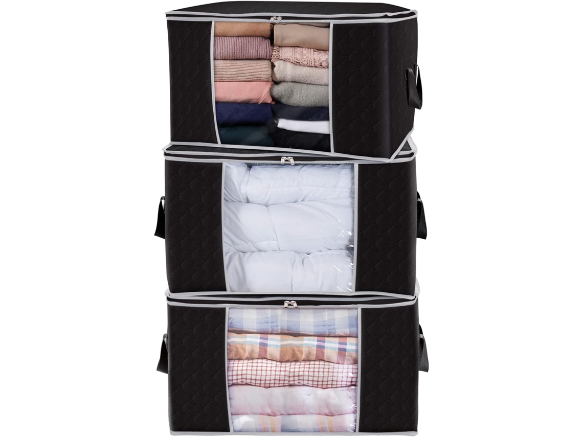 Saco Organizador Grande Para Roupas Com Alça Reforçada