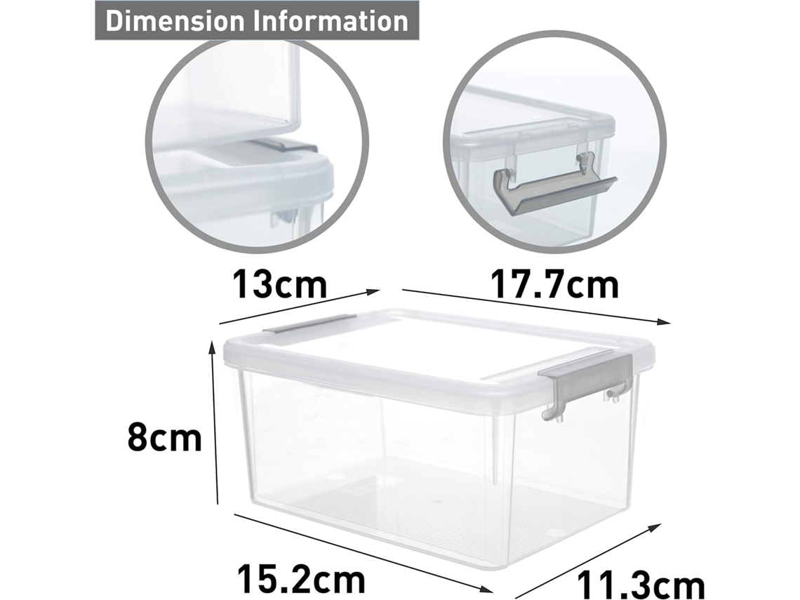 Mini caixas organizadoras com tampa (pack de 10) EIOORORRIY