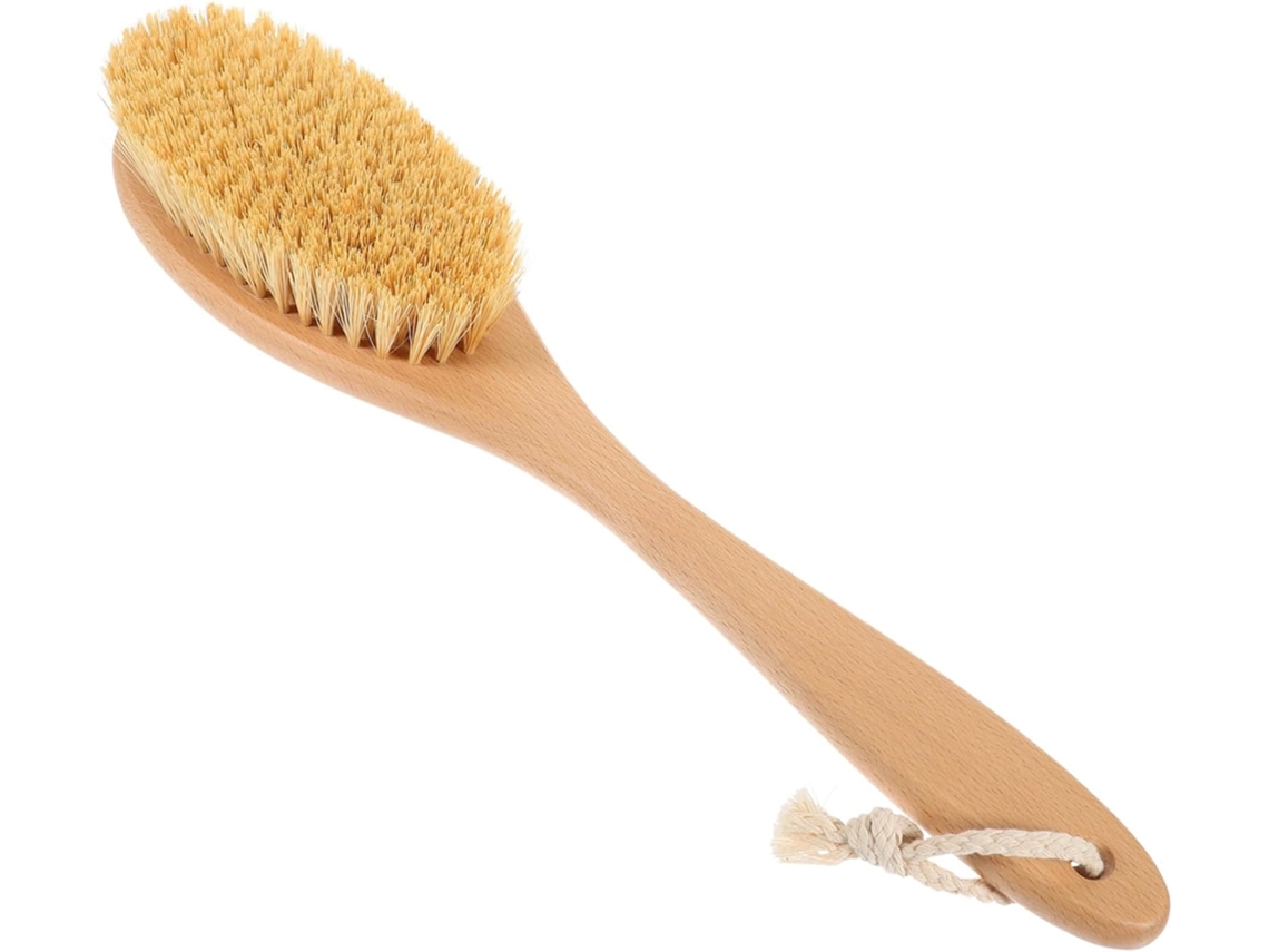 Escova De Banho Esfoliante Healvian Para O Corpo, Escova Para As Costas Com Cabo Longo, Ferramenta De Limpeza Portátil