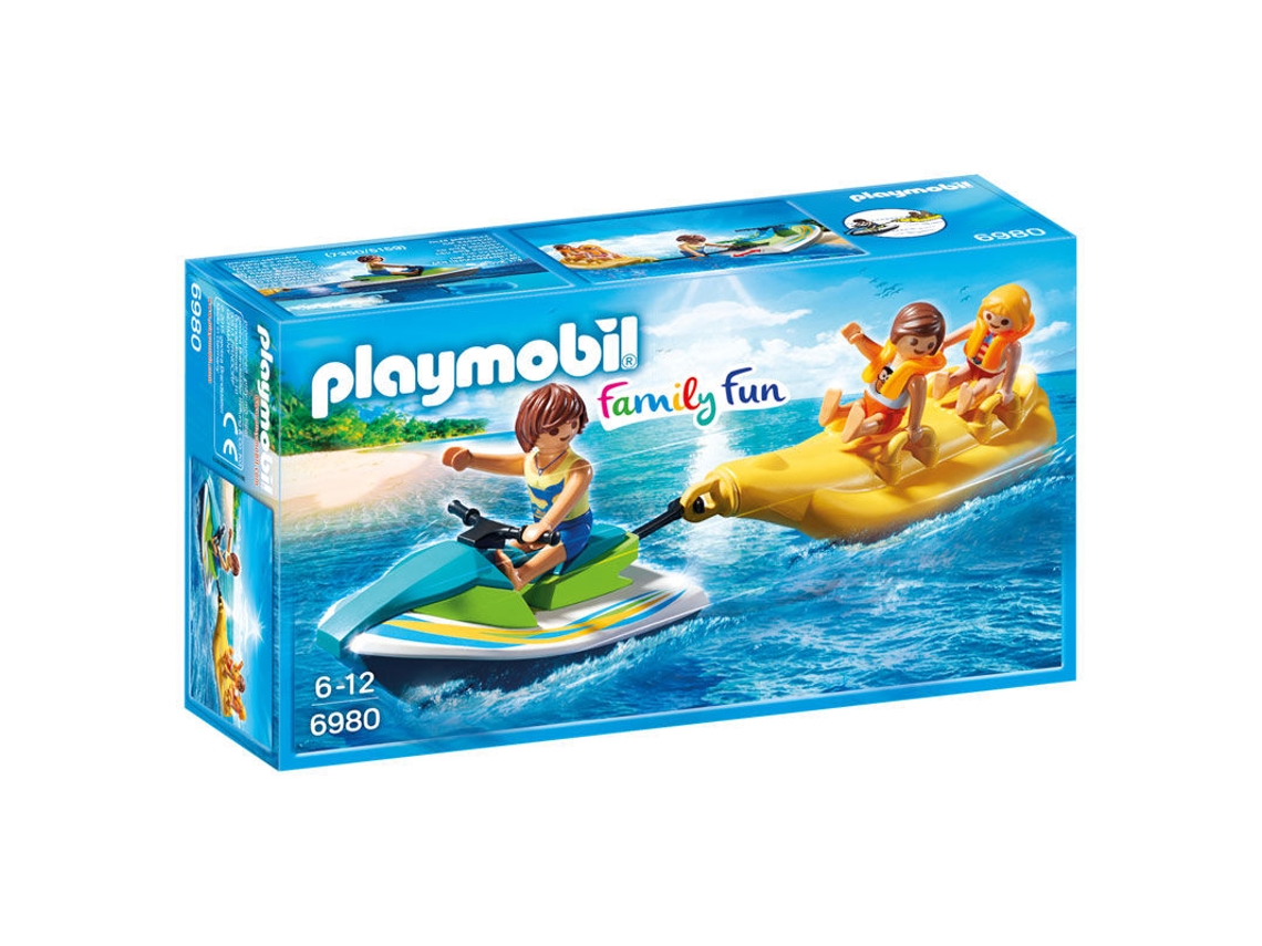 PLAYMOBIL Family Fun: Mota de Água com Banana (Idade mínima: 6)