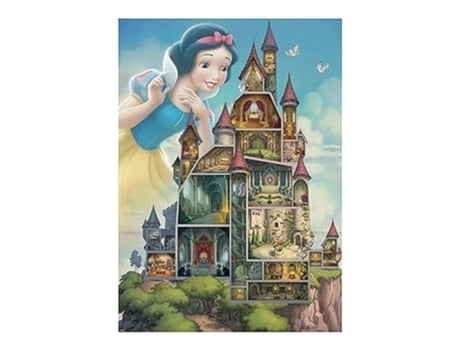 Quebra-cabeça Ravensburger Castelos Disney Branca de Neve 1000 Peças 12000257 P25ravensburger