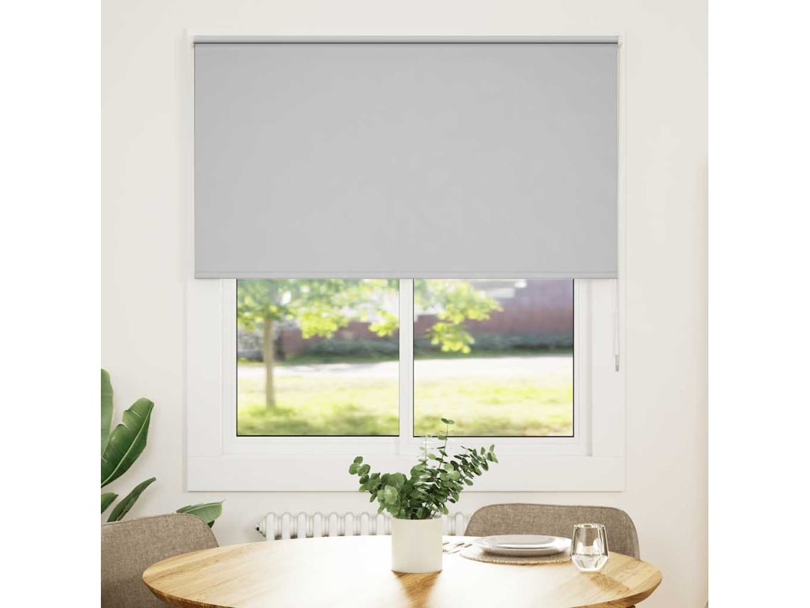 Persiana De Enrolar | Estore De Rolo 120x130 Cm Largura Tecido 116,6cm Poliéster