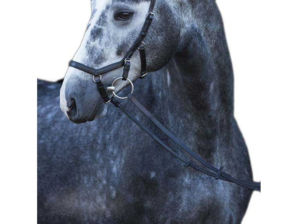 Rédeas Micklem Competition Bridle Cinzento Ponyrambo