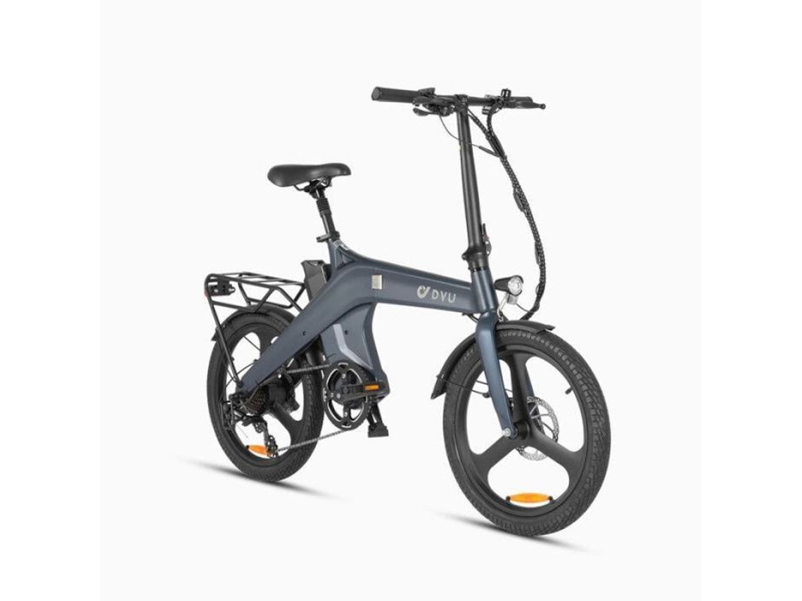 Bicicleta Elétrica - Dyu - T1 - Bateria Removível 10ah - Autonomia 60 Km - Dobrável, Pneus De 20 Polegadas