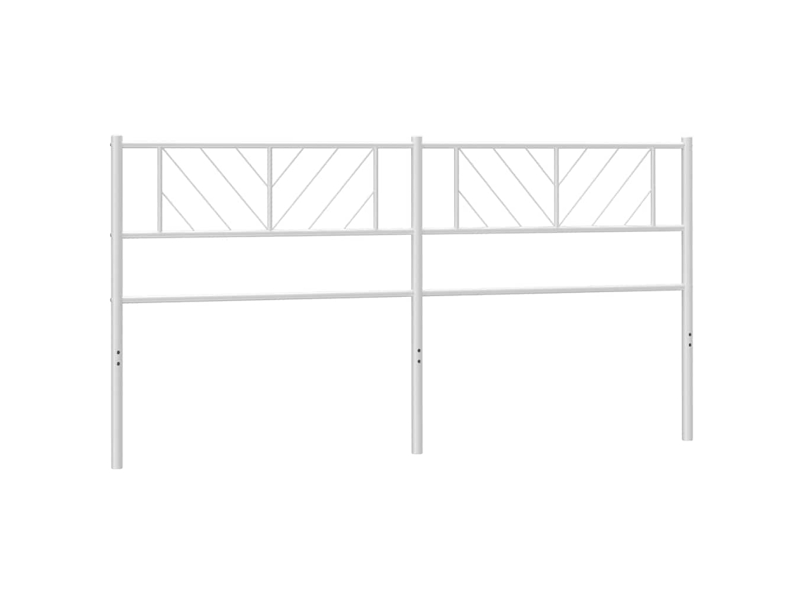 Headboard, Headboards Vidaxl Branco Aço (193 Cm)