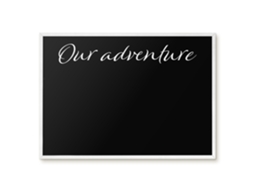 Magnetic Board Our Adventure For The Living Room Espelharte (70x50 Cm)