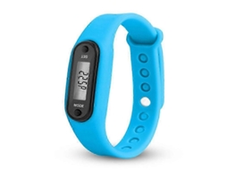 Relógio inteligente fitness com contador de passos e rastreador de atividades para adultos e crianças, pulseira LCD Ly Ebike