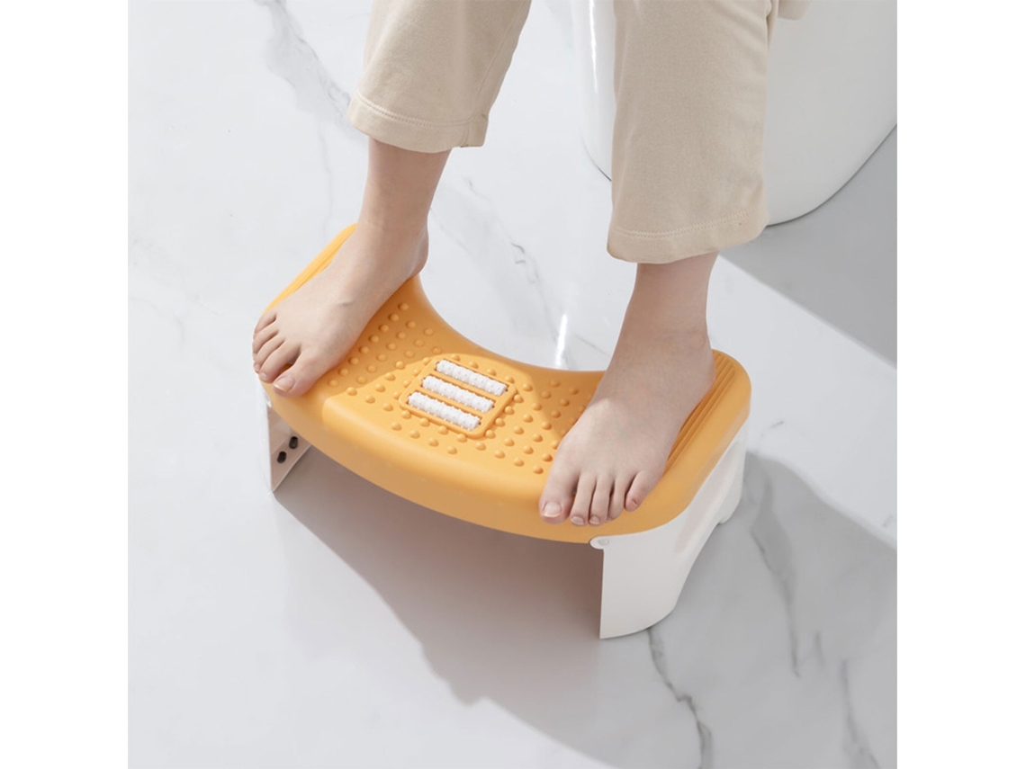 Elysve Taburete De Inodoro Plegable, Com Design Funcional E Acabamento Durável