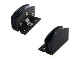 2026 parte de Substituição de Hinge para Porta de Vidro 5 8mm Espessa (preto)