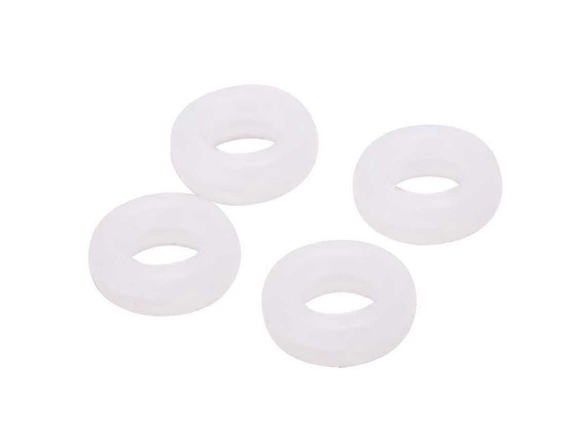 Ganchos de Orelha para Óculos, Redondos, Antiderrapantes, Silicone, Pontas Templo Esportivas GOKOCO