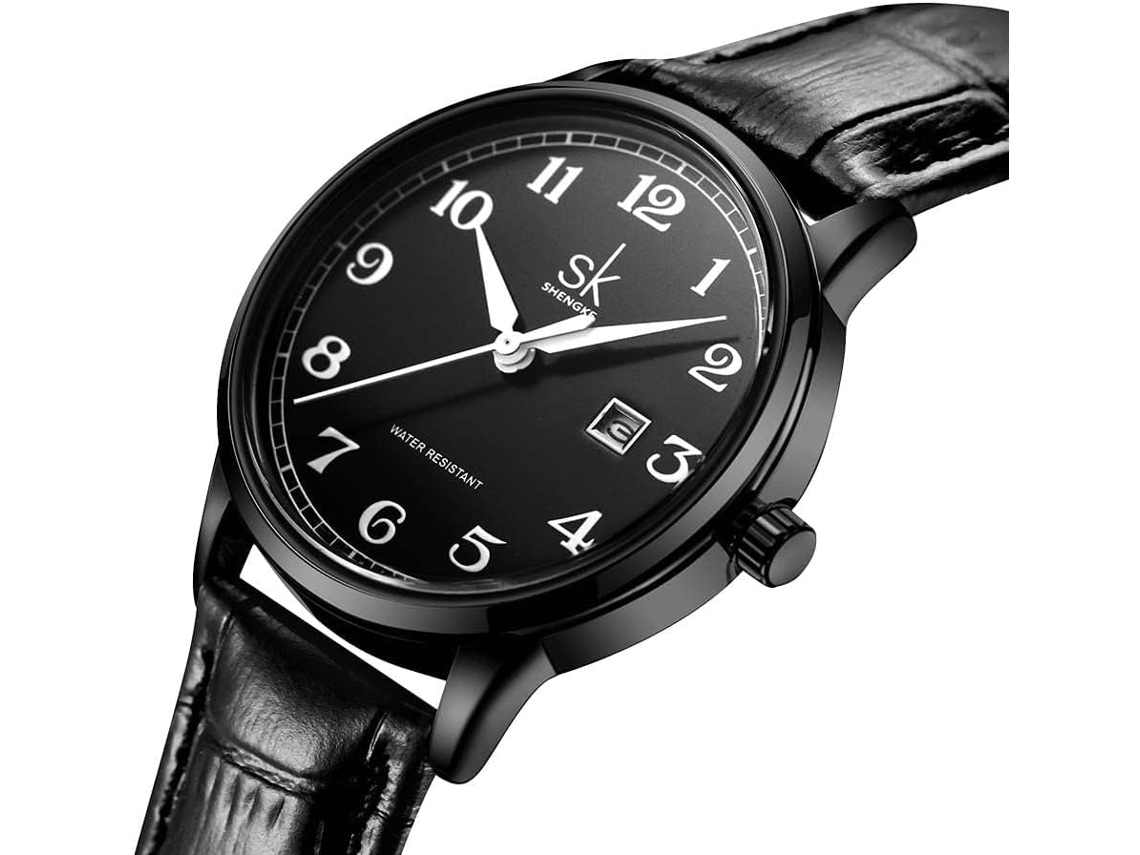 Lurelia Relógio Feminino, Movimento De Quartzo, Analógico, 7,6 Polegadas, Couro, Vidro Mineral, Resistente À Água, Castanho