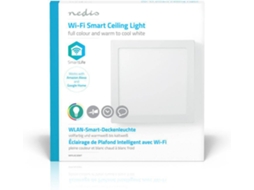 Plafon LED Wi-Fi NEDIS Branco