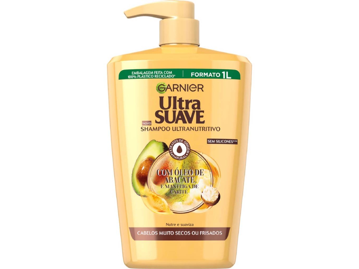 Champô Abacate ULTRA SUAVE GARNIER 