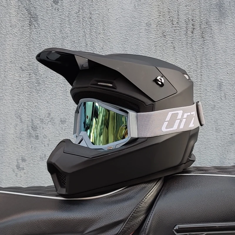 Capacete De Motocicleta (xl), Para Motocross E Downhill.