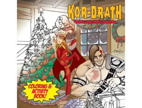 Livro Kor-Drath A Christmas Miracle Coloring amp Activity Book de Dennis Turner (Inglês)