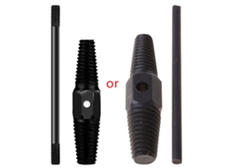 Chave De Fenda Dupla De 4" E 6" Para Válvulas, Ideal Para Remover Porcas E Parafusos Quebrados E Emperrados