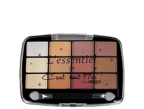 Miss Europe Paleta De Sombras Lessentiel Nº03 Castanho 8.4g Miss Europe Paris