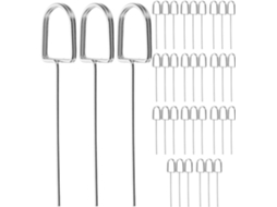Conjunto de 100 mini porta-cartões de mesa para casamentos e aniversários, suportes de arame para fotos, artesanato e