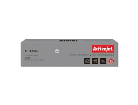 Rolo de Papel para FAX ACTIVEJET AF-PFA351 (1 Peça)