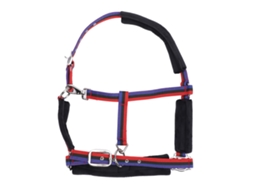Omni-cabestro De Náilon Resistente Para Cavalos Ajustável Com Fecho Na Barbela E Gola, Ideal Para Treinamento Equestre, 1.35-1.65m/4.4-5.4ft