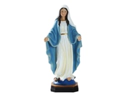 Estátua de Resina Virgem Maria Ornamentos Religiosos Casa S/MARCA